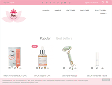 Tablet Screenshot of fleursdujapon.com